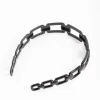 Black Chain Detailed Headband
