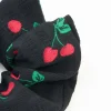 Black Cherry Fabric Scrunchie