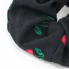 Black Cherry Fabric Scrunchie