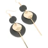 2149-black-coated-disc-stick-drop-earrings-2.webp Black Coated Disc Stick Drop Earrings
