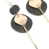 2149-black-coated-disc-stick-drop-earrings-4.webp Black Coated Disc Stick Drop Earrings
