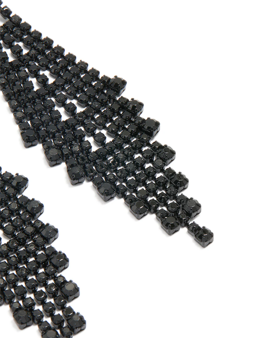 2162-black-coated-metal-diamante-chandelier-drop-earrings-3.webp Black Coated Metal Diamante Chandelier Drop Earrings