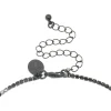 2173-black-coated-metal-rectangle-pointed-necklace-earrings-set-3.webp Black Coated Metal Rectangle Pointed Necklace & Earrings Set