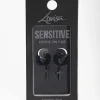 2184-black-coated-metal-surgical-steel-cross-huggie-earrings-3.webp Black Coated Metal Surgical Steel Cross Huggie Earrings