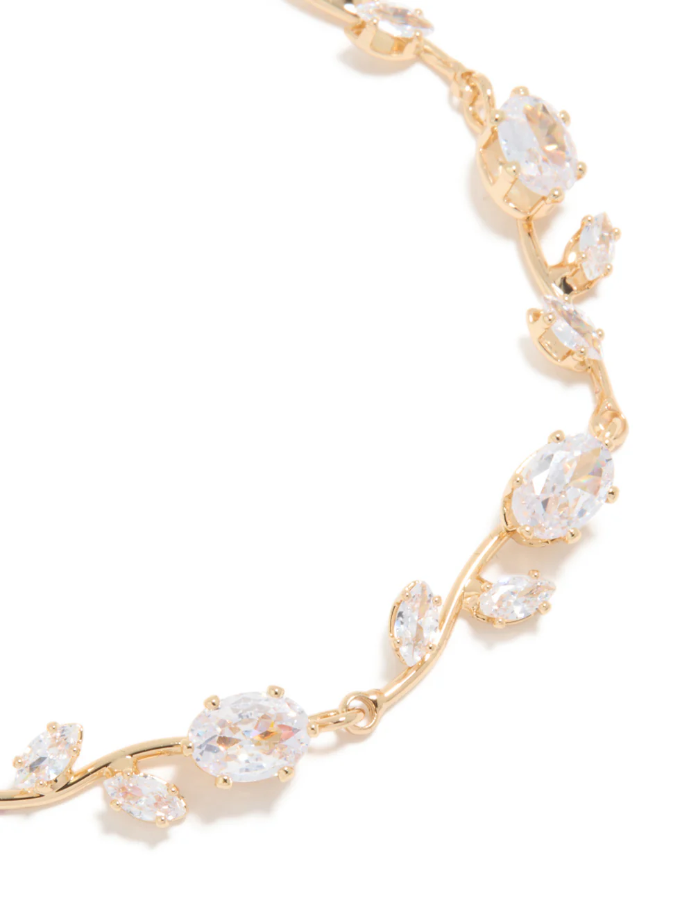 219-gold-cubic-zirconia-vine-bracelet-4.webp Gold Cubic Zirconia Vine Bracelet