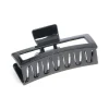 Black Coated Shiny Extra Large Claw Clip