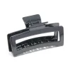Black Coated Shiny Extra Large Claw Clip