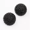 2195-black-coated-statement-diamante-dome-stud-earrings-1.webp Black Coated Statement Diamante Dome Stud Earrings