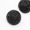 2195-black-coated-statement-diamante-dome-stud-earrings-2.webp Black Coated Statement Diamante Dome Stud Earrings