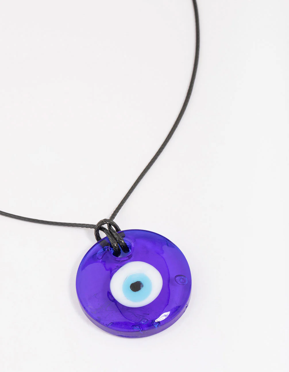 2206-black-cord-evil-eye-pendant-necklace-1.webp Black Cord Evil Eye Pendant Necklace