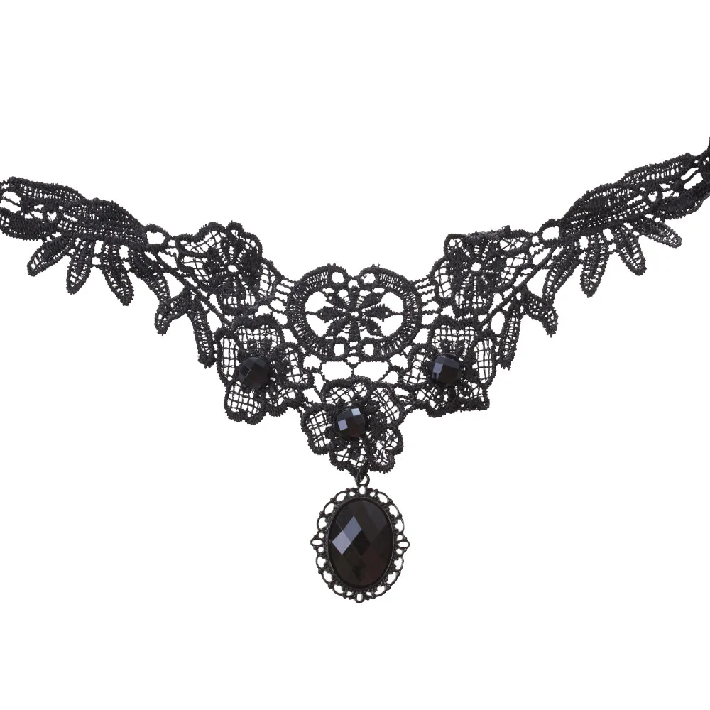 2210-black-crochet-lace-choker-1.webp Black Crochet Lace Choker