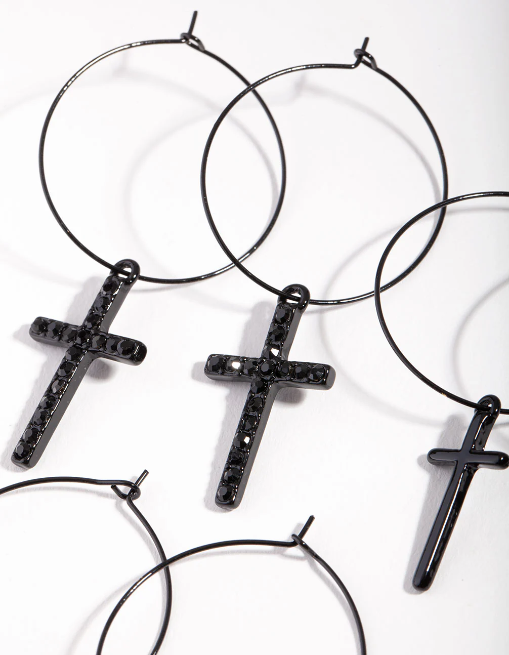 2211-black-cross-earring-pack-2.webp Black Cross Earring Pack