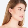 Black Cutout Bohemian Drop Earrings