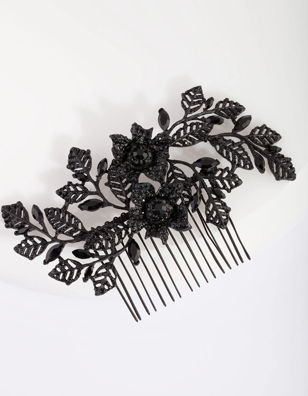 2244-black-diamante-floral-comb-1.webp Black Diamante Floral Comb