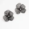 2245-black-diamante-flower-stud-earrings-1.webp Black Diamante Flower Stud Earrings