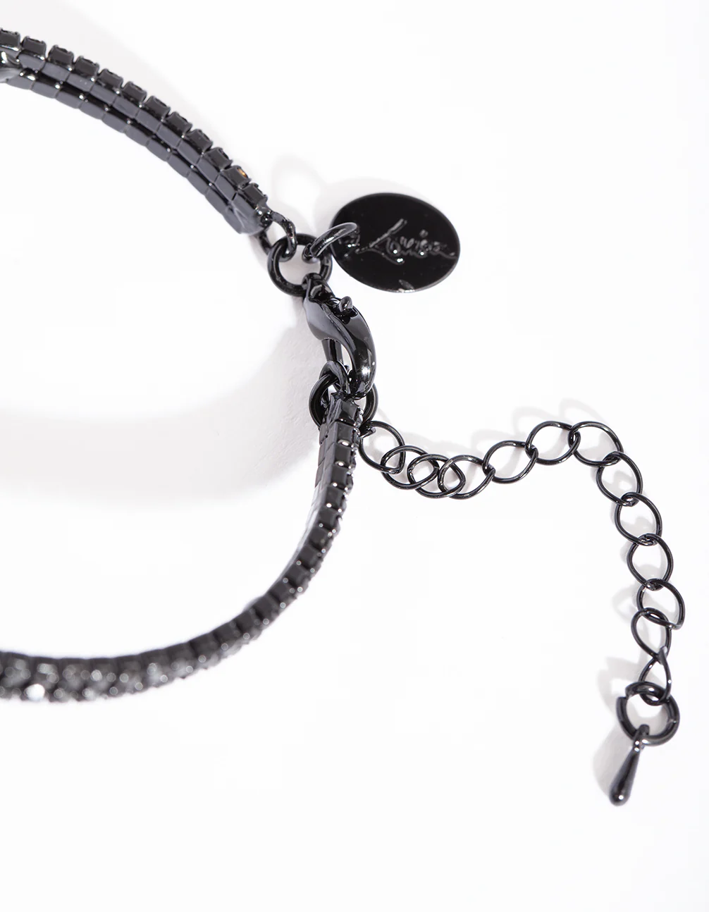 2249-black-diamante-hand-chain-3.webp Black Diamante Hand Chain