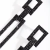 2255-black-diamante-rectangle-earrings-5.webp Black Diamante Rectangle Earrings