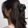2257-black-diamante-scrunchie-2.webp Black Diamante Scrunchie