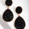 2278-black-embellished-teardrop-earrings-1.webp Black Embellished Teardrop Earrings