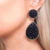 2278-black-embellished-teardrop-earrings-3.webp Black Embellished Teardrop Earrings