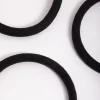 Black Fabric Classic Hair Tie Pack