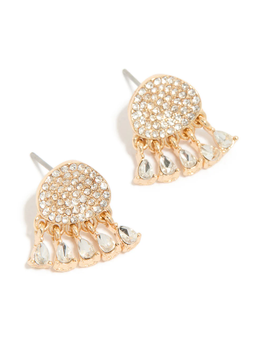 230-gold-diamante-jellyfish-stud-earrings-2.webp Gold Diamante Jellyfish Stud Earrings