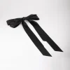 2312-black-fabric-oversized-ribbon-hair-bow-clip-1.webp Black Fabric Oversized Ribbon Hair Bow Clip