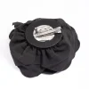 2315-black-fabric-plisse-flower-corsage-clip-3.webp Black Fabric Plisse Flower Corsage Clip