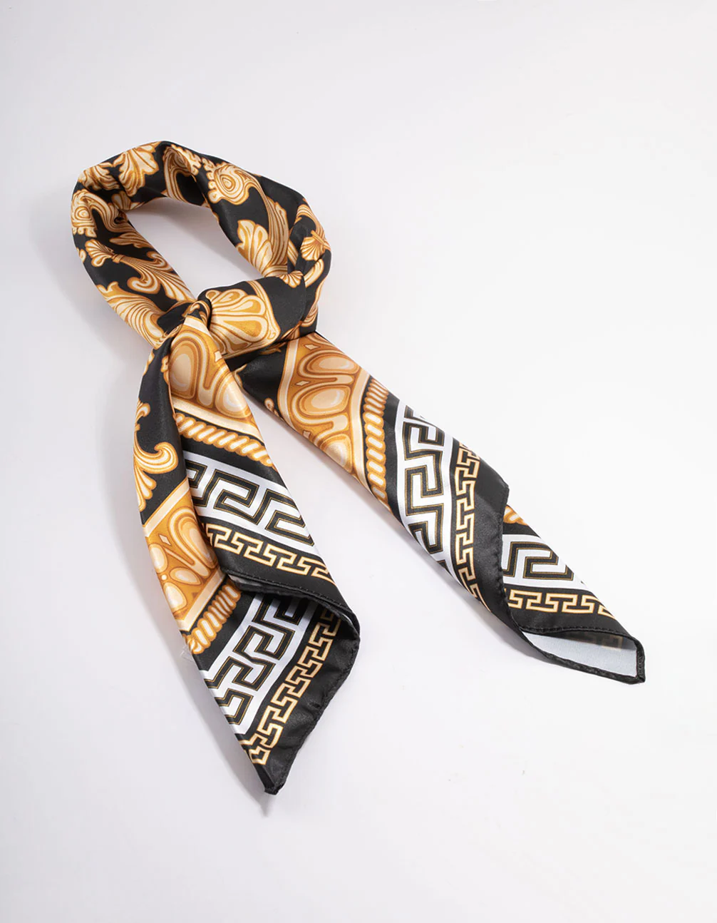 2320-black-fabric-vintage-double-print-scarf-1.webp Black Fabric Vintage Double Print Scarf