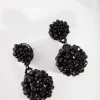 2324-black-faceted-bauble-earrings-2.webp Black Faceted Bauble Earrings