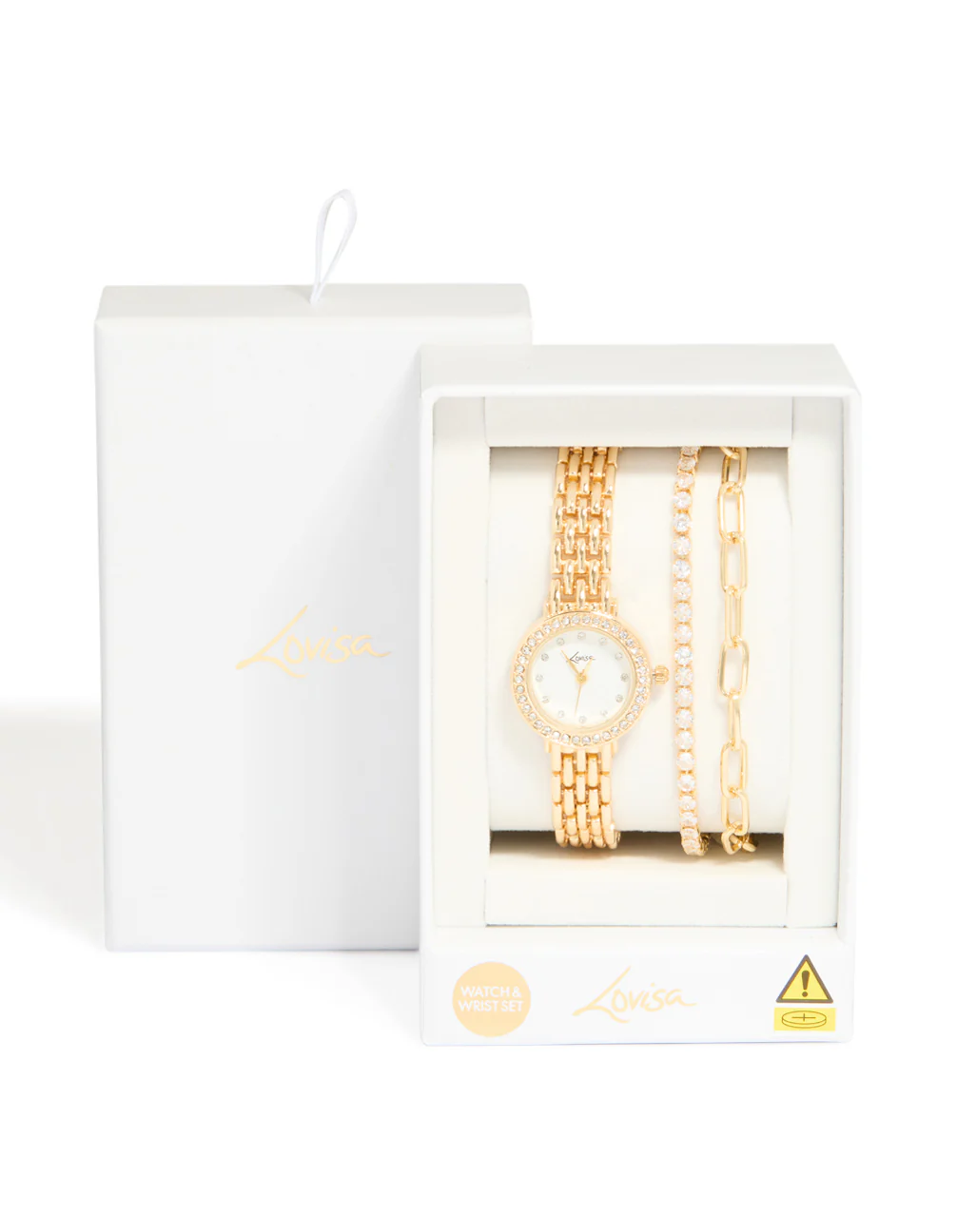 233-gold-diamante-watch-bracelets-set-5.webp Gold Diamante Watch & Bracelets Set