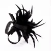 Black Feather Clip