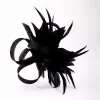 Black Feather Clip