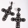 2334-black-filigree-cross-earrings-1.webp Black Filigree Cross Earrings