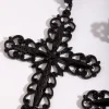 2334-black-filigree-cross-earrings-4.webp Black Filigree Cross Earrings