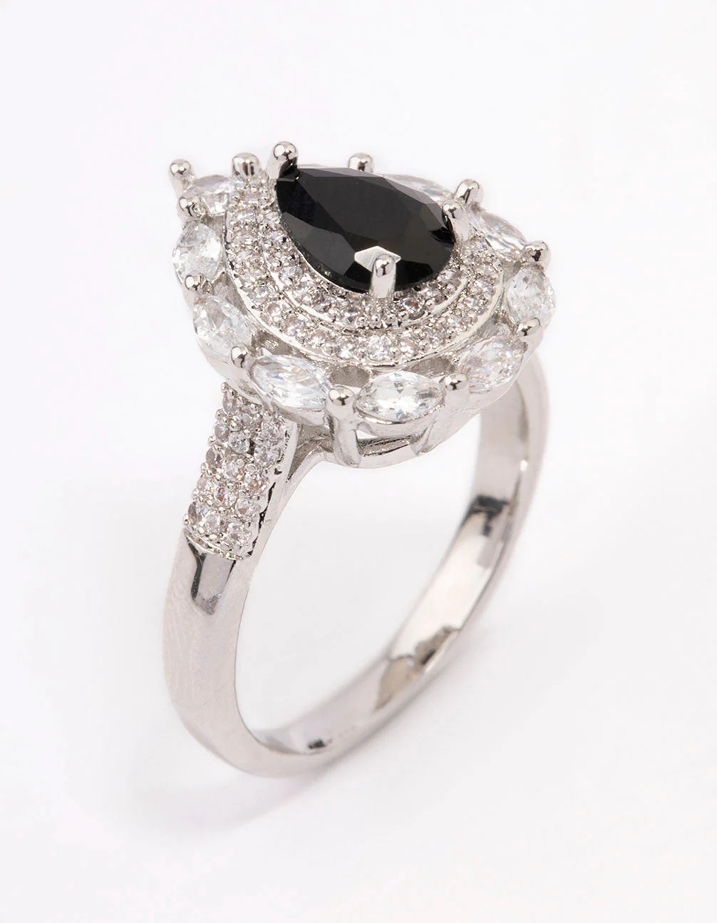 2341-black-flare-pear-cubic-zirconia-ring-2.webp Black Flare Pear Cubic Zirconia Ring