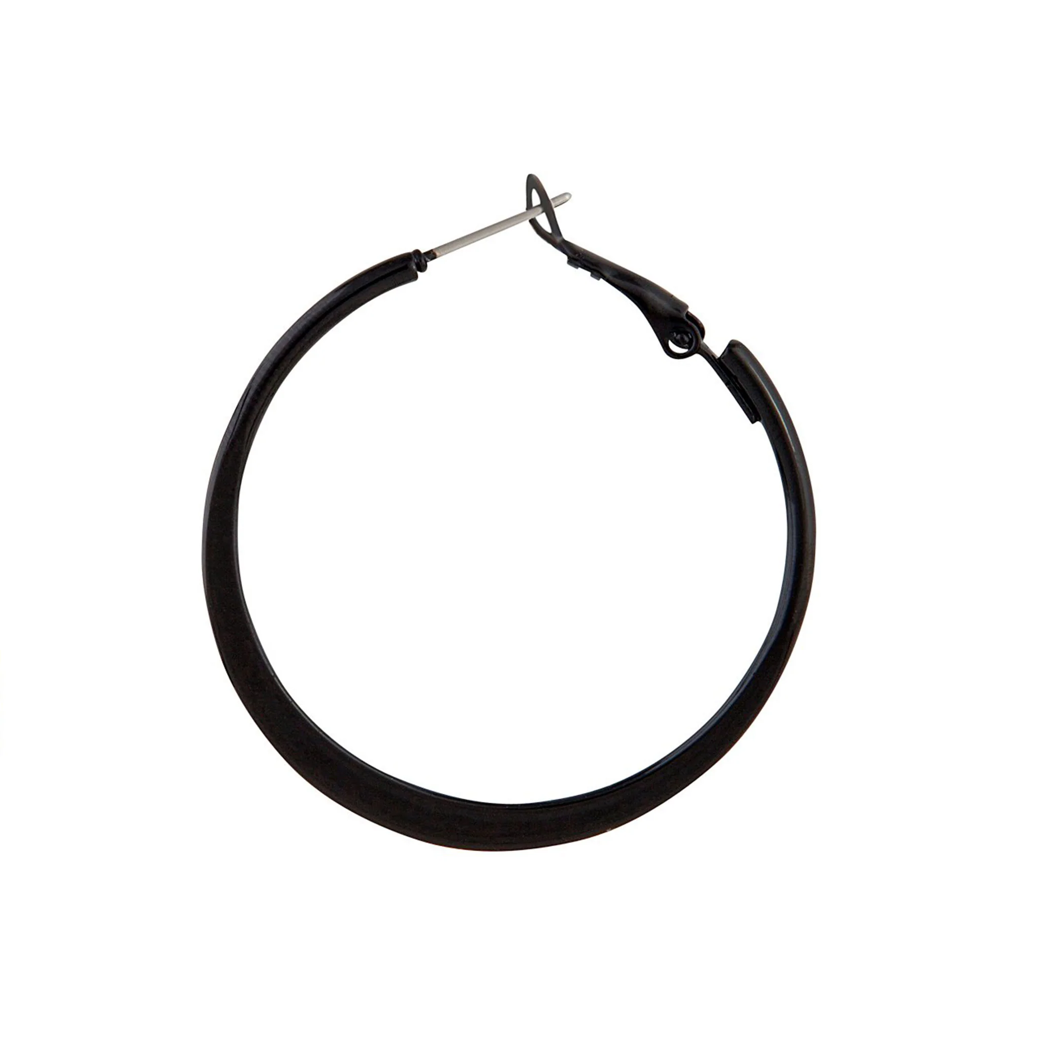 2344-black-flat-bottom-hoop-earrings-3.webp Black Flat Bottom Hoop Earrings