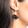 2348-black-flower-hoop-earrings-2.webp Black Flower Hoop Earrings