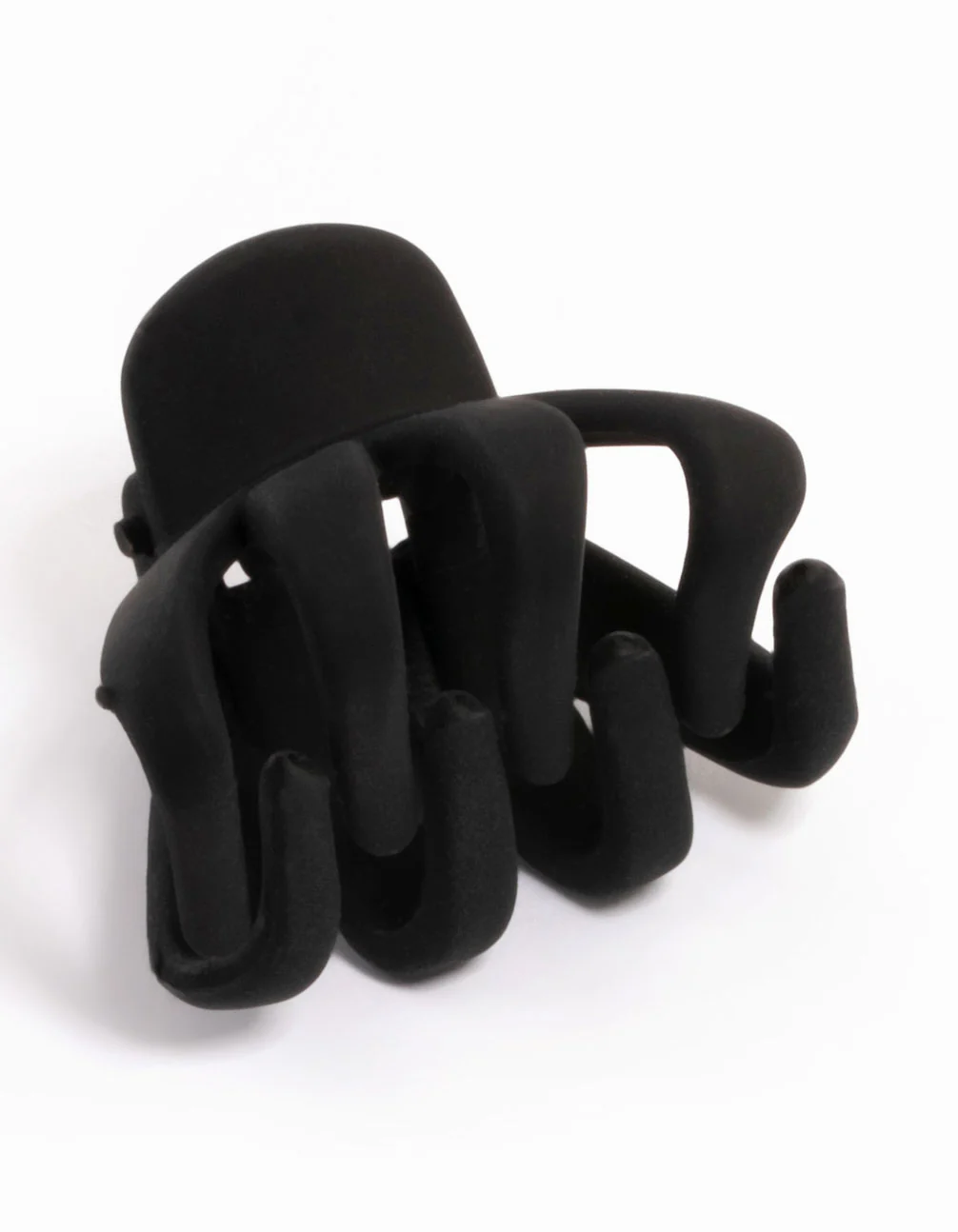 2351-black-four-prong-mini-hair-claw-clip-1.webp Black Four-Prong Mini Hair Claw Clip