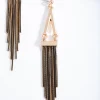 Black Gold Chain Earrings