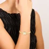 Gold Egyptian Link Mini Watch