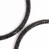 2380-black-jet-85mm-encrusted-hoop-earrings-3.webp Black Jet 85mm Encrusted Hoop Earrings