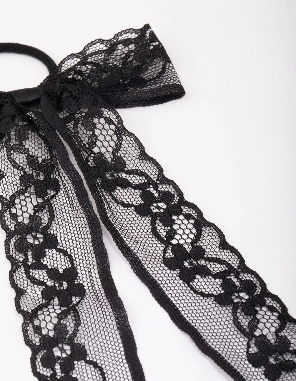 2385-black-lace-bow-hair-tie-3.webp Black Lace Bow Hair Tie