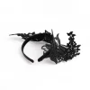 Black Lace Sculptured Fascinator