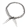 2401-black-mesh-stretch-diamante-scarf-necklace-2.webp Black Mesh Stretch Diamante Scarf Necklace