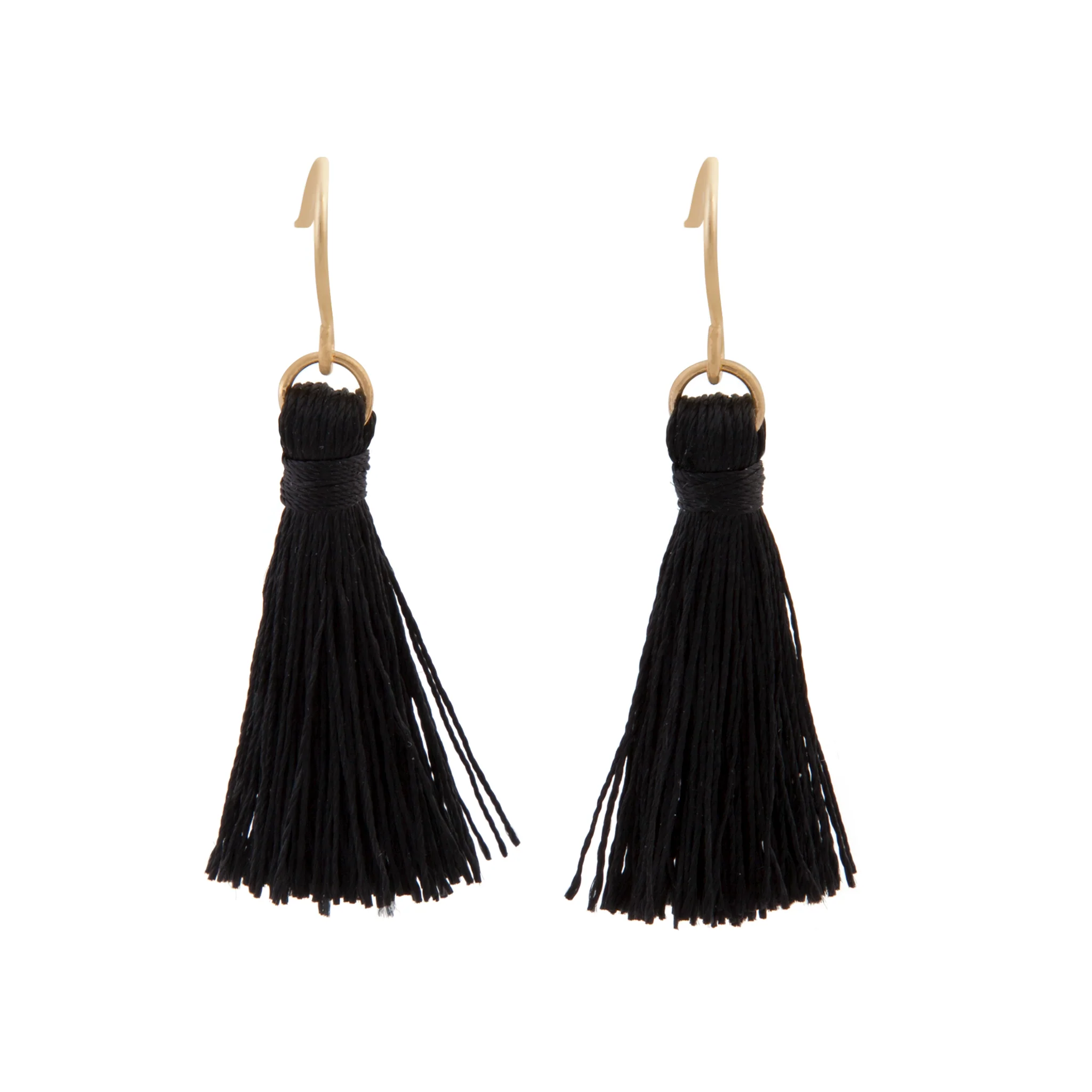 2411-black-mini-tassel-earrings-1.webp Black Mini Tassel Earrings
