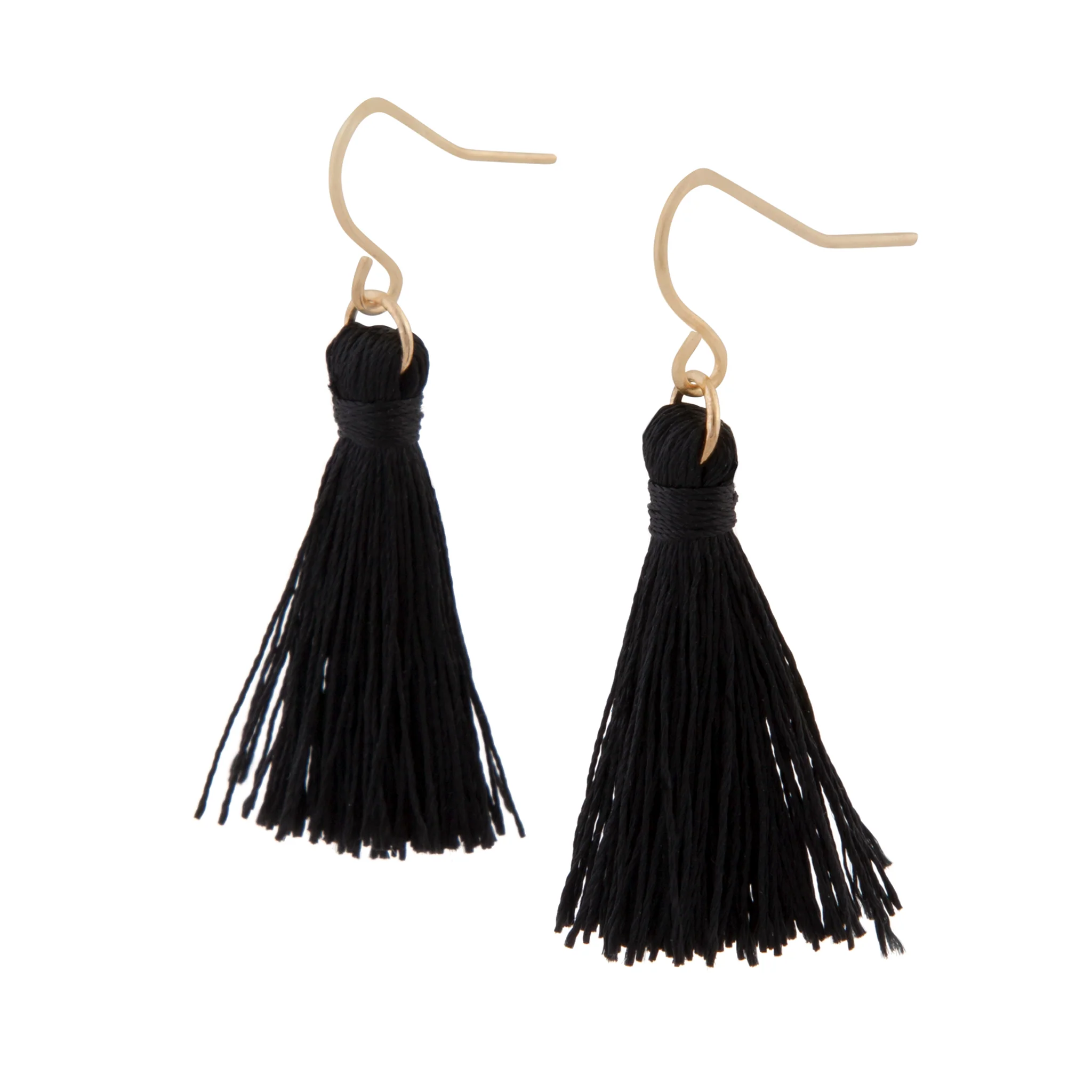 2411-black-mini-tassel-earrings-2.webp Black Mini Tassel Earrings