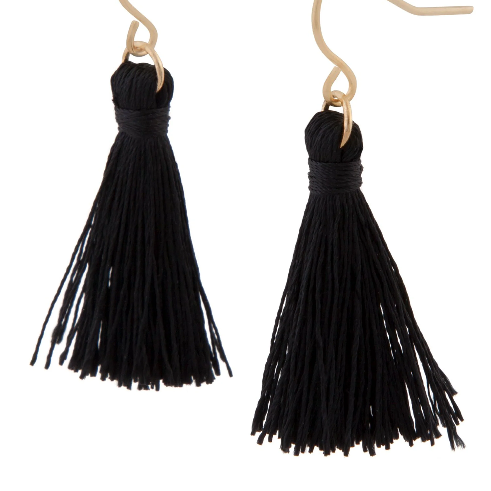 2411-black-mini-tassel-earrings-3.webp Black Mini Tassel Earrings