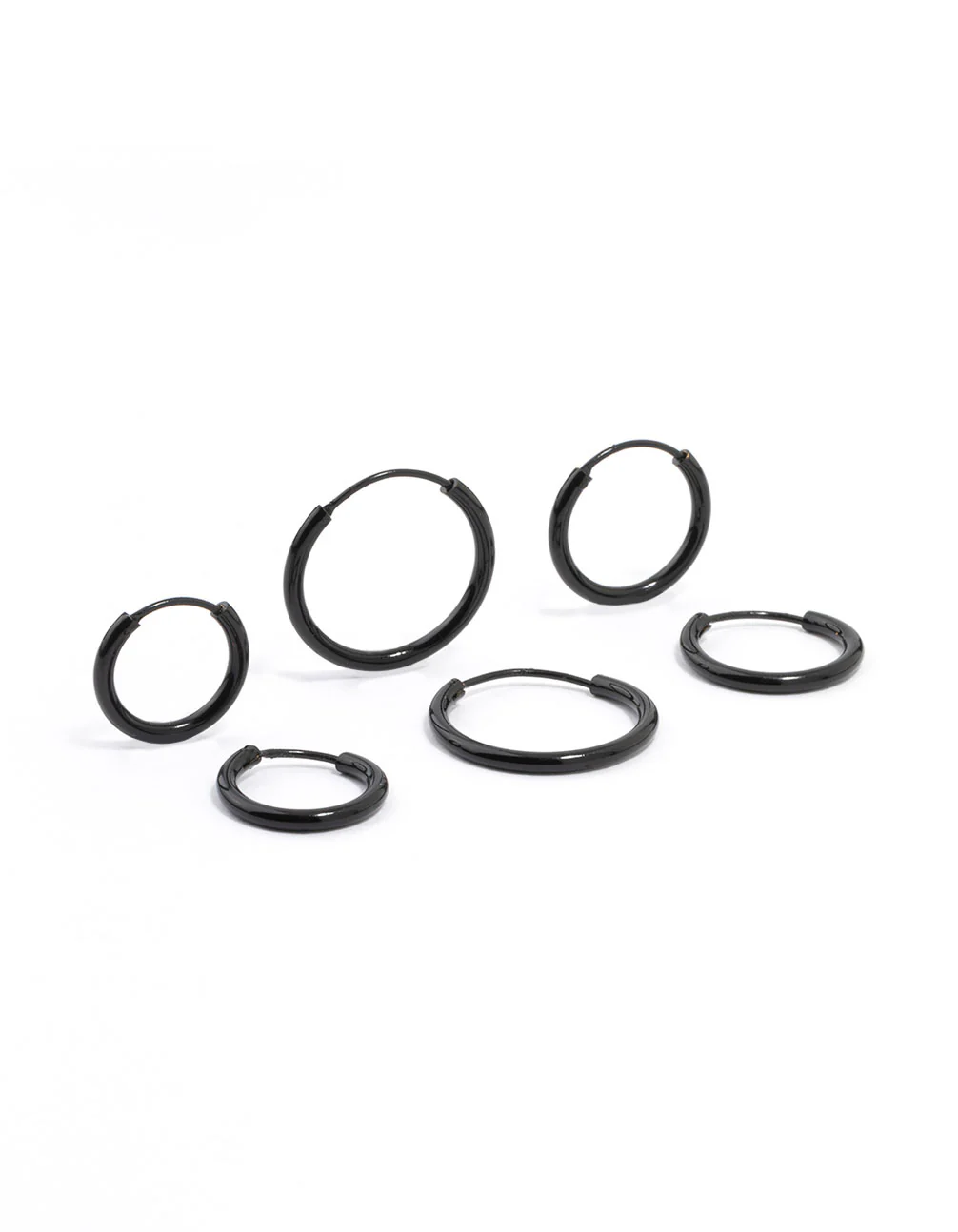 2415-black-mixed-fine-hoop-earrings-4-pack-1.webp Black Mixed Fine Hoop Earrings 4-Pack
