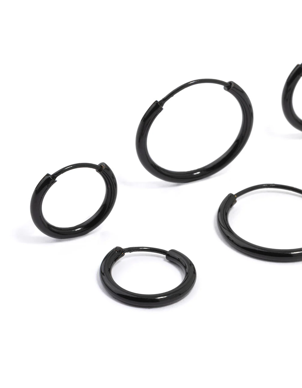 2415-black-mixed-fine-hoop-earrings-4-pack-2.webp Black Mixed Fine Hoop Earrings 4-Pack